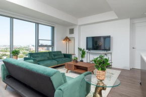 Central Penthouse City Skyline Views Gym sleep 8